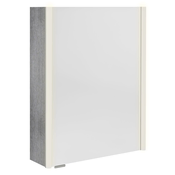 SAPHO Elegantna LED Galerka ALIX 56x70 cm, Dub Stříbrný, Levi/Desni