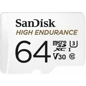 SanDisk High Endurance microSDXC 64GB + SD Adapter SDSQQNR-064G-GN6IA