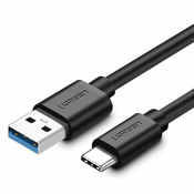 USB 3.0 u USB-C kabel Ugreen - 1.m - crni