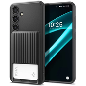 Spigen Liquid Slot, matte black - Samsung Galaxy S24+ (ACS07336)