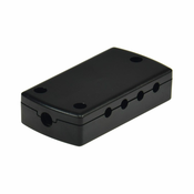 Nizkonapetostni razdelilnik 1x vhod 8x izhod max 24W, vhod 5,5/2,1 mm, izhod 3,5 mm