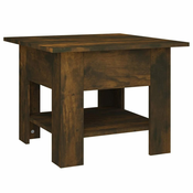 Stolic za kavu boja dimljenog hrasta 55 x 55 x 42 cm od iverice