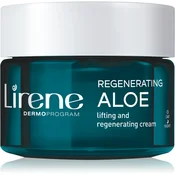 Lirene Moisture & Nourishment regeneracijska lifting krema z aloe vero in karitejevim maslom  50 ml