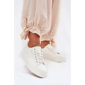 BIG STAR SHOES Womens Platform Sneakers Made Of Eco Leather Big Star