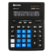 Kalkulator Eleven - CDB1201BK-BL, crni/plavi