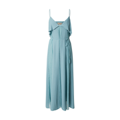 Twinset Obleka golobje modra