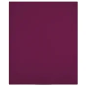Vidaxl Napenjalna rjuha bordo 140x200 cm bombaž