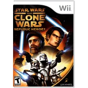 Star Wars The Clone Wars Republic Heroes (Wii) - rabljeno
