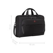 Wenger torba Meteor Brief (poslovna) za prijenosnike do 17, crna
