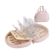 INF Prenosna torbica za kozmetiko velike kapacitete Pink, (5000130585)