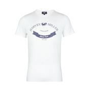 HARVEY MILLER Majica temno modra/bela