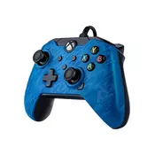 Gamepad PDP Wired Controller Blue Camo XB1 XBSX PC