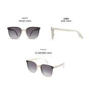Loho Unisex naocare za sunce, Bele