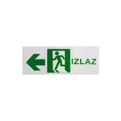 BB Link nalepnica za panik lampu - izlaz levo 250x90mm ( PL297/2 )