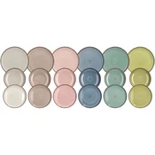 TOGNANA 18-delni set krožnikov Urban Pastel, 3431500