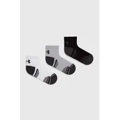 Under Armour UA Performance Tech Qtr Nogavice 3 para 821630 Bela
