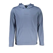 CALVIN KLEIN MEN'S BLUE ZIPLESS SWEATSHIRT