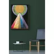 Wallity Dekorativna uramljena slika, 33x48cm, Šarena