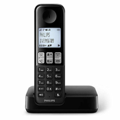 Bežicni Telefon Philips D2501B/34 DECT Crna