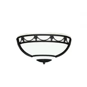 Elstead CB-WU-BLACK - Zidna svetiljka CARISBROOKE 1xE27/60W/230V