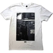Oasis London Bus Photo White M Majica