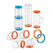 Ferplast komplet tunelov za kletke Kit Tube Curve - 9 kos