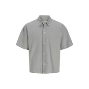 Jack & Jones Plus Srajca JORSAVONA  temno rdeča / črna / bela