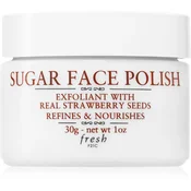 fresh Sugar Face Polish sladkorni piling za obraz 30 g