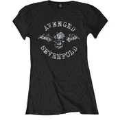 Avenged Sevenfold Death Bat (Embellished) Black S Ženske Majica