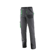 Canis Radne pantalone do struka ženske sirius vel.44 sivo-zelena ( 38339 )