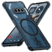 Hibridni ovitek Techsuit Shockproof MagSafe za Nothing Phone (3a) - smoke black