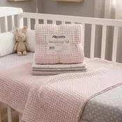 Ready Bebi Prekrivac Vafl - Roze