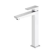 OMNIRES PM7412CRB - Pipa za umivalnik PARMA 27,3 cm bela/sijajni krom
