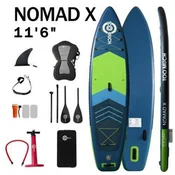 Napihljiva SUP deska TooMuch NOMAD X 116 SET, 350 x 84 x 15 cm, modra
