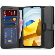TECH-PROTECT WALLET XIAOMI POCO M5 BLACK (9490713927953)