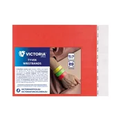 Identifikacijska zapestnica, 3/4, tyvek, rdeča, VICTORIA OFFICE, 100 kosov