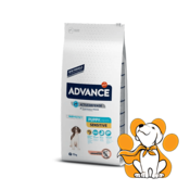 Advance Sensitive Puppy, od 2 do 12 meseci, 12kg, Losos & Pirinac, Sve rase