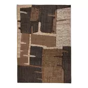 Rjava volnena preproga 200x300 cm Briton – Dutchbone
