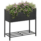 Homestar Dvignjena vrtna greda 70x30x72 cm rjava, (5000228480)