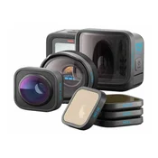 Akcijska kamera GoPro - HERO 13 Lens Collection, 27 MP, Wi-Fi