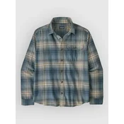 Patagonia LW Fjord Flannel Shirt summit blue