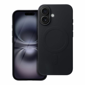 OVITEK ZA IPHONE 16 PLUS HEYCASE SILICONE MAG MAGSAFE BLACK