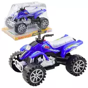 slomart LEAN TOYS Terenski Quad s pogonom, nazobčana kolesa, moder