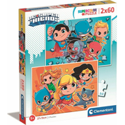 Clementoni Puzzle DC Super Friends 2x60 kosov