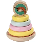 Drvena kula s prstenovima Pippi - Pippi Duga Carapa