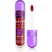 NYX Professional Makeup Gingerbaddie Land Gum Drop sijaj za ustnice odtenek 03 Cranberry Splash 1 kos