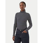 Tommy Jeans Majica Essential mornarska / bela
