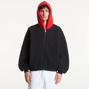Mikina Jordan Flight Mens Pullover Hoodie Black/ University Red XXL