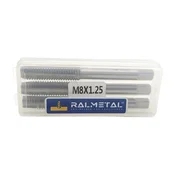 shumee Ročni navojni sveder M8 x 1,25 DIN 352/3 6H HSS - komplet 3 kosov