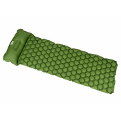 ACRAsport Napihljiva vzmetnica 190x68x5cm zelena z blazino